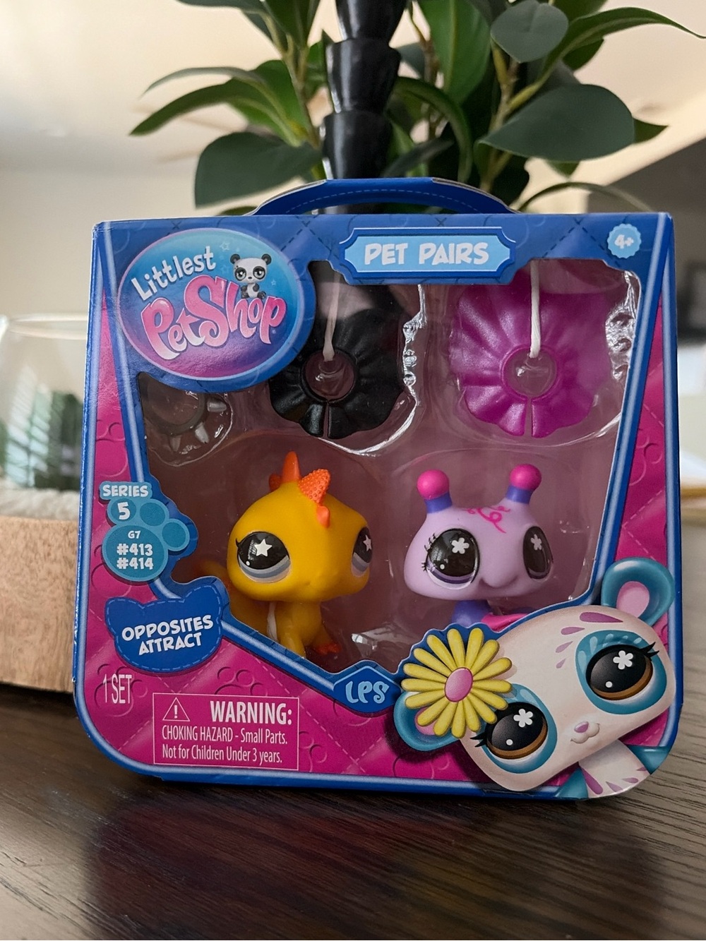Littlest Pet Shop, Series 5, Pet Pairs Sets- Opposites Attract
